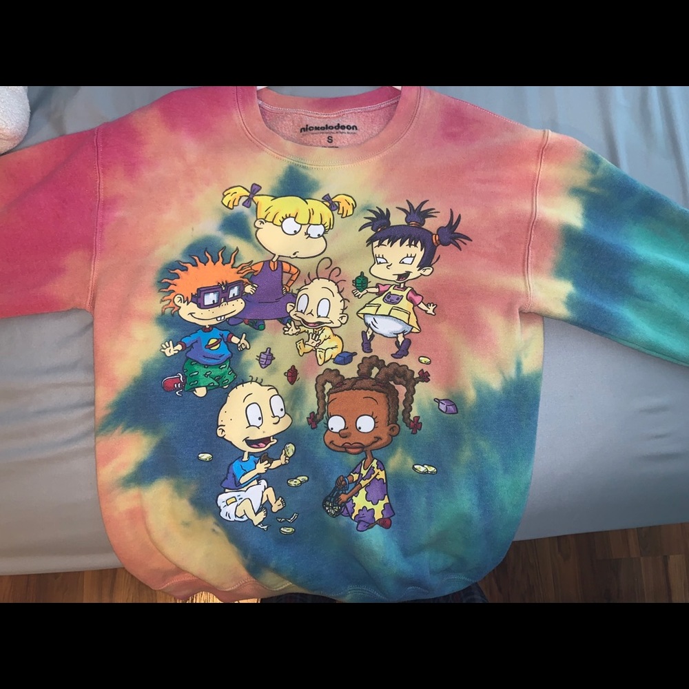 Tie Dye Rugragts Sweater